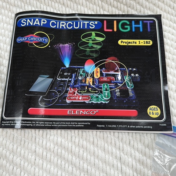 Snap Circuits Educational Toy set of 2! with real circuits and two boards! - Picture 5 of 6